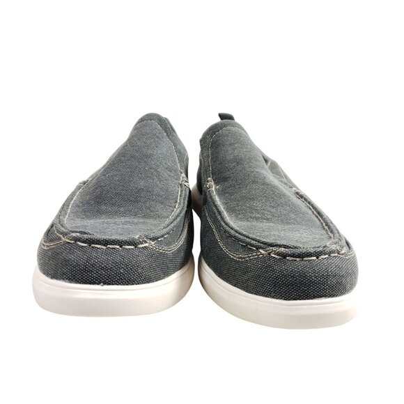 Maui Island Mens Size 13M Gray Slip-On Canvas Casual Shoes - Picture 6 of 9